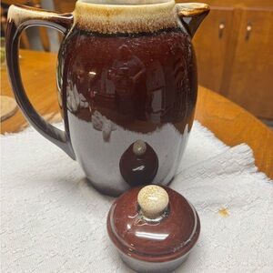 Vintage Pfaltzgraff “Brown Drip" glaze pitcher
